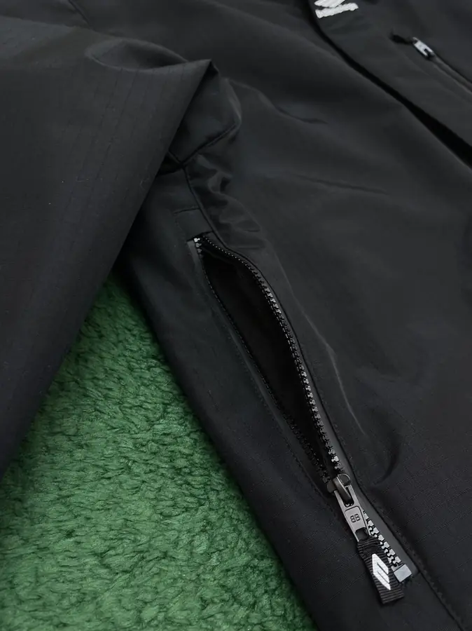 발렌시아가 3B 스포츠 아이콘 스키 파카 블랙
