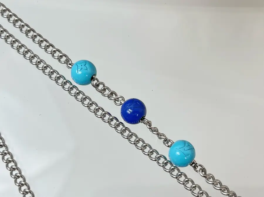 루이비통 x YK 펌킨 펜던트 M01093