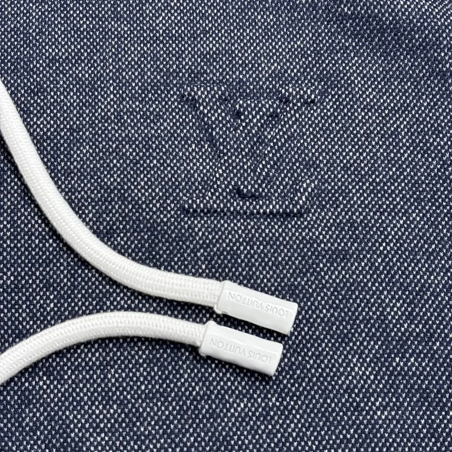 루이비통 하이브리드 모노그램 후드 블루종 1AB5EI