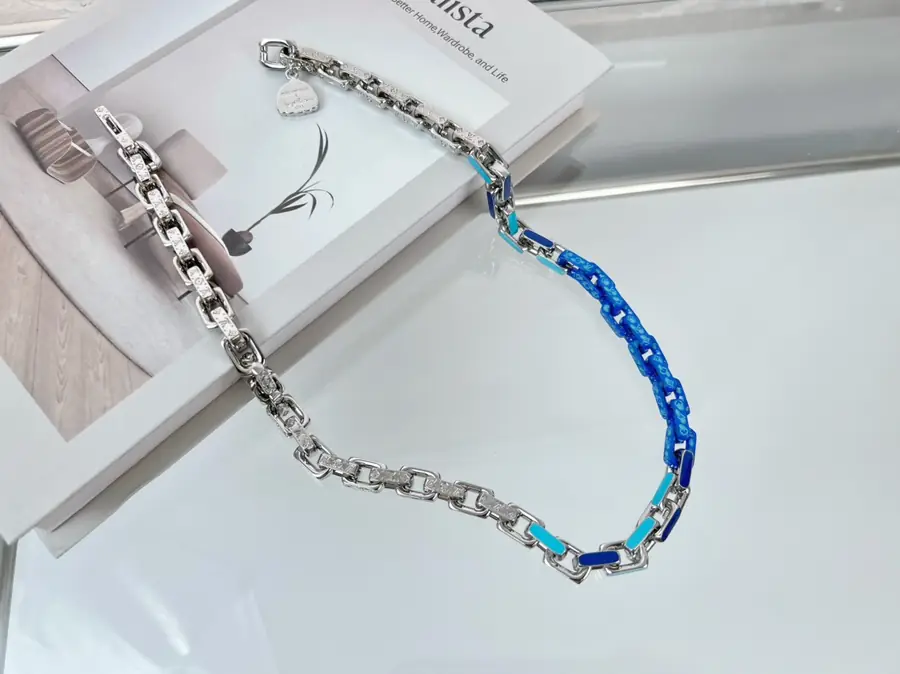 루이비통 x YK 파라다이스 체인 목걸이 M01095