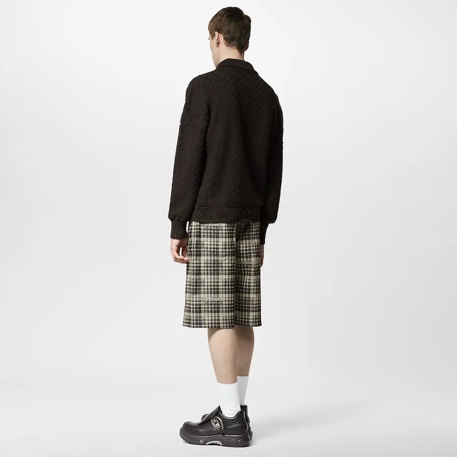 루이비통 울 블렌드 풀오버 블랙