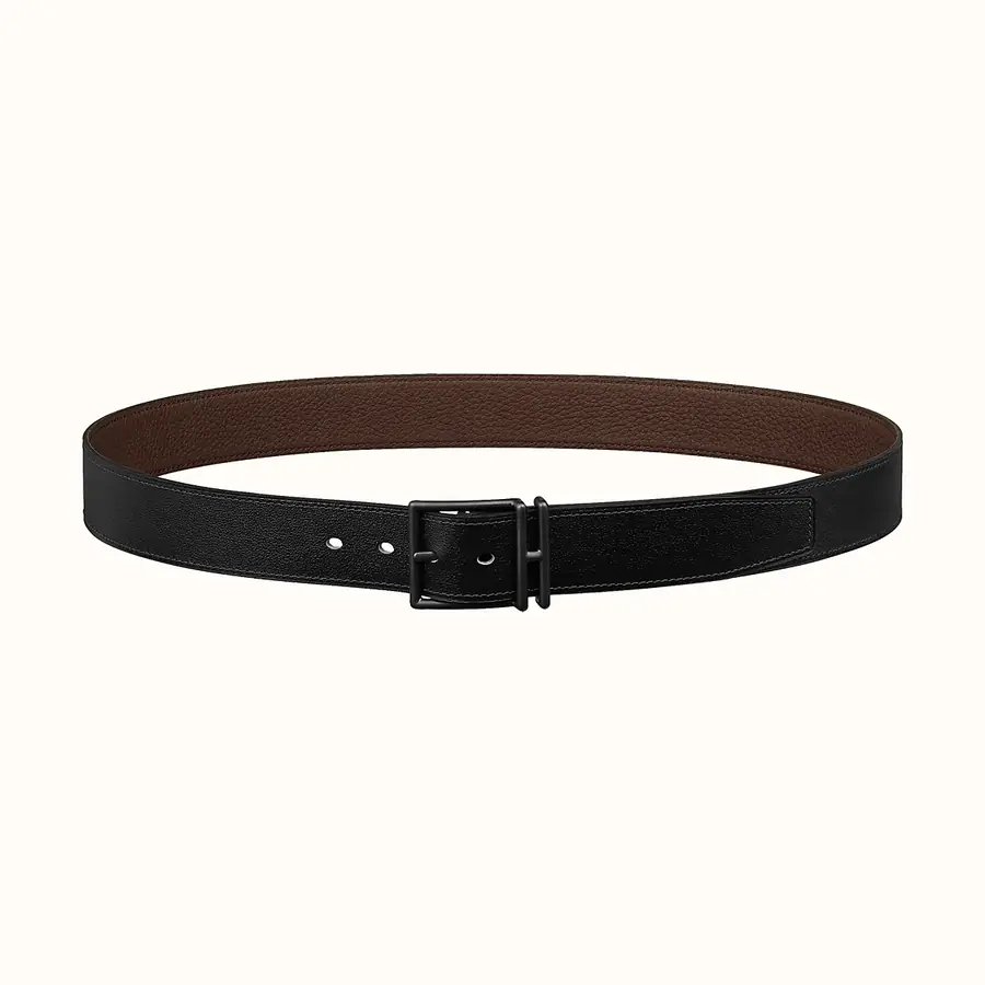 에르메스 네이단 리버서블 다크 브라운 벨트 32mm