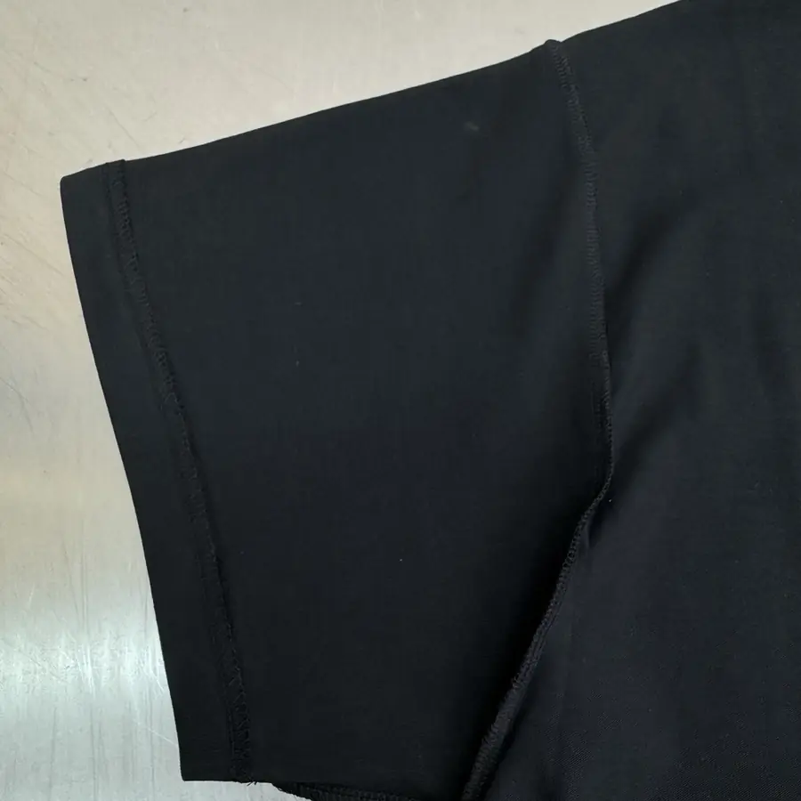 발렌시아가 DIY 메탈 아웃라인 오버사이즈 티셔츠 블랙