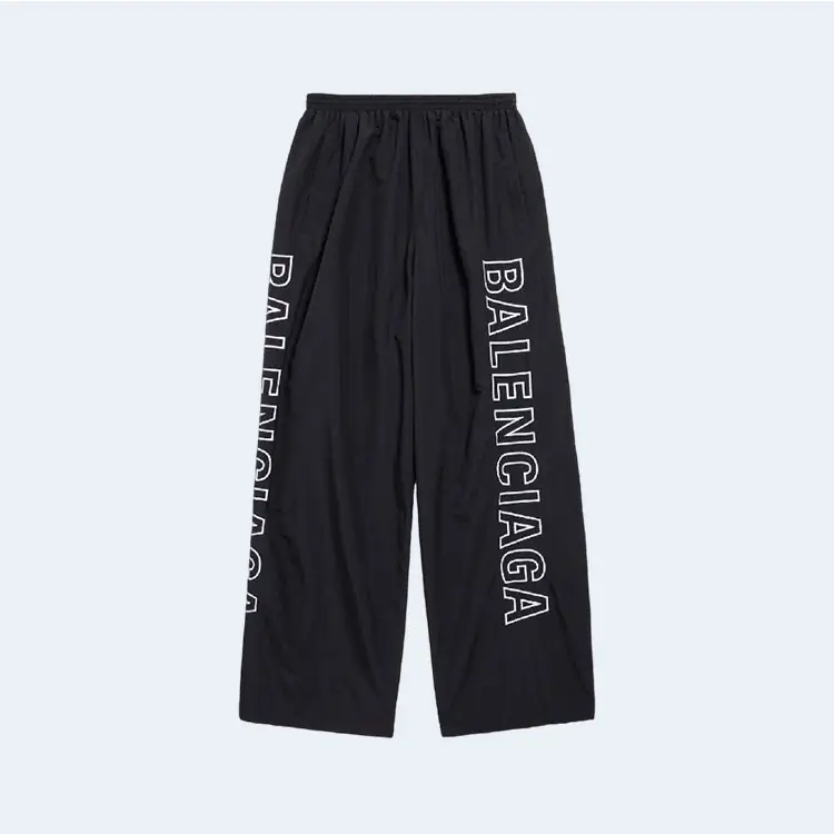 발렌시아가 프린팅 라이트 나일론 트랙팬츠