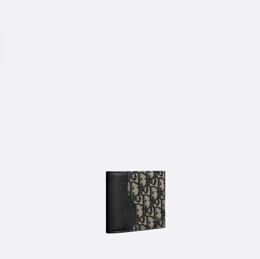 디올 오블리크 새들 지갑