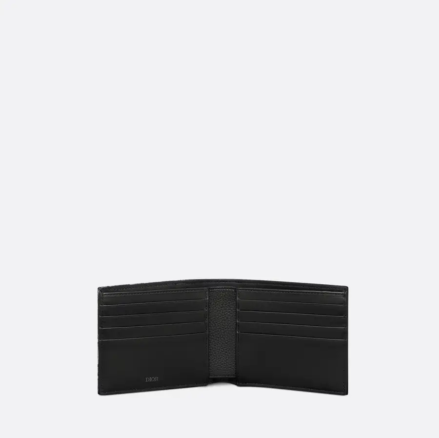 디올 오블리크 새들 지갑