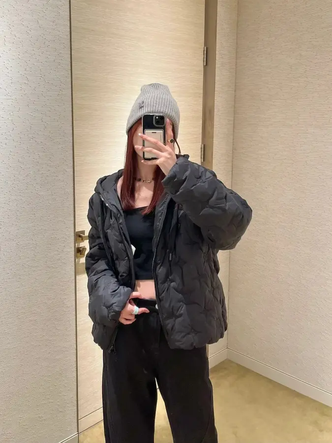 루이비통 모노그램 퀼티드 후디드 블루종 1AB5FP