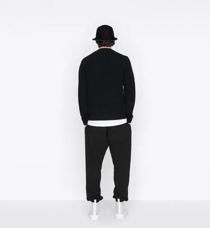디올 Couture 캐시미어 가디건 블랙
