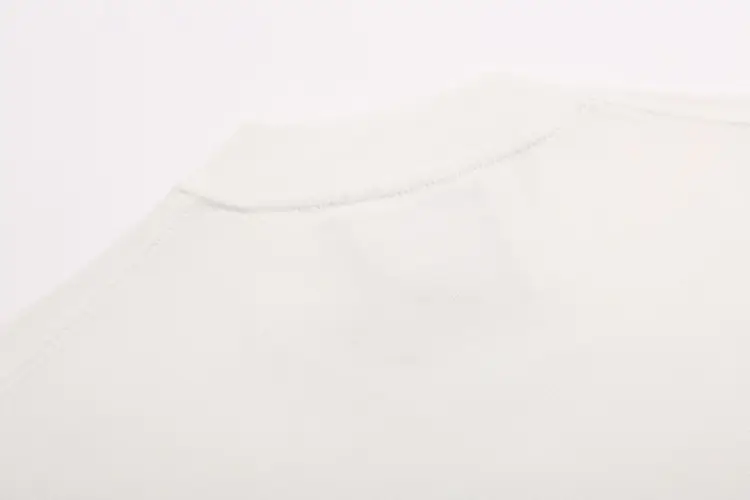질샌더 로고 프린트 코튼 티셔츠 화이트