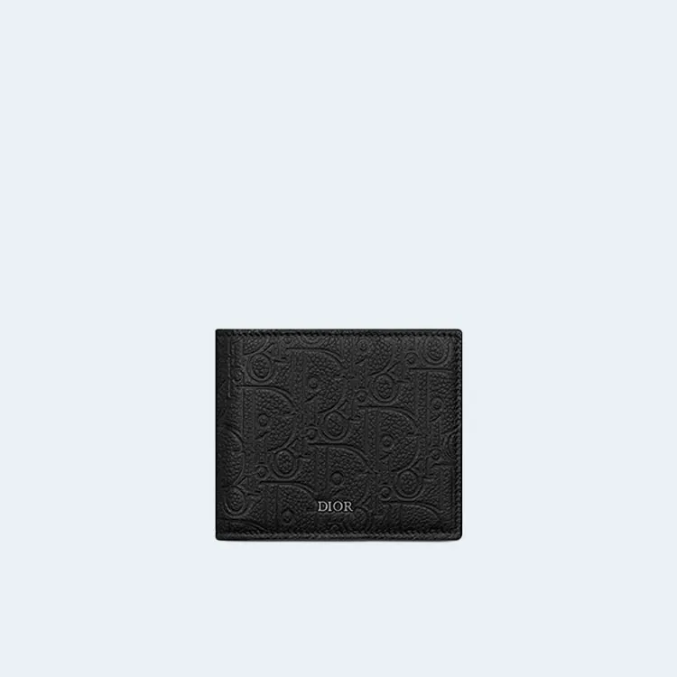 디올 블랙 그래비티 반지갑