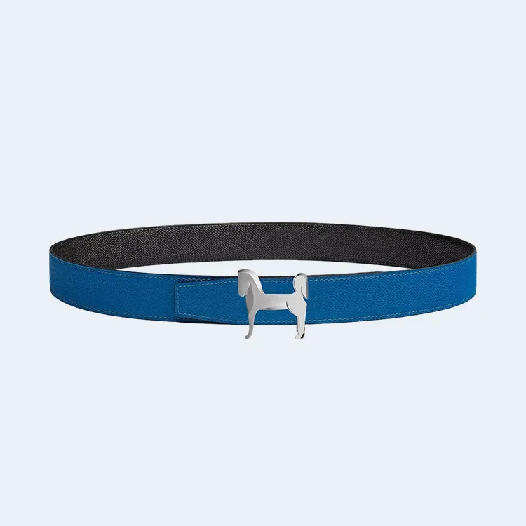 에르메스 푸나체 리버서블 블랙 벨트 32mm