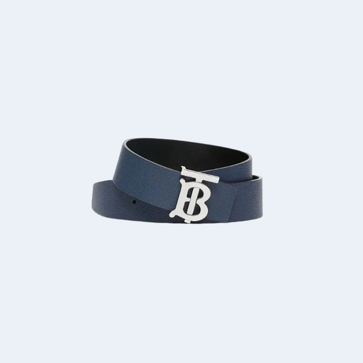 버버리 리버서블 TB 로고 버클 벨트 40mm