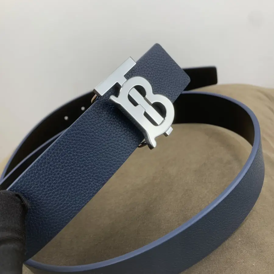 버버리 리버서블 TB 로고 버클 벨트 40mm