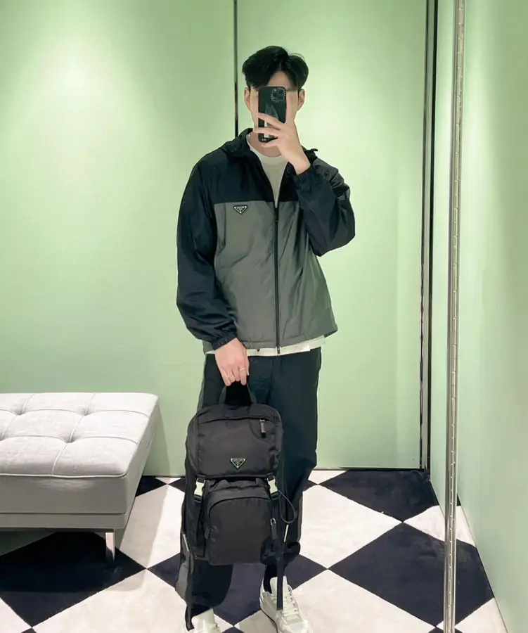 프라다 리나일론 재킷