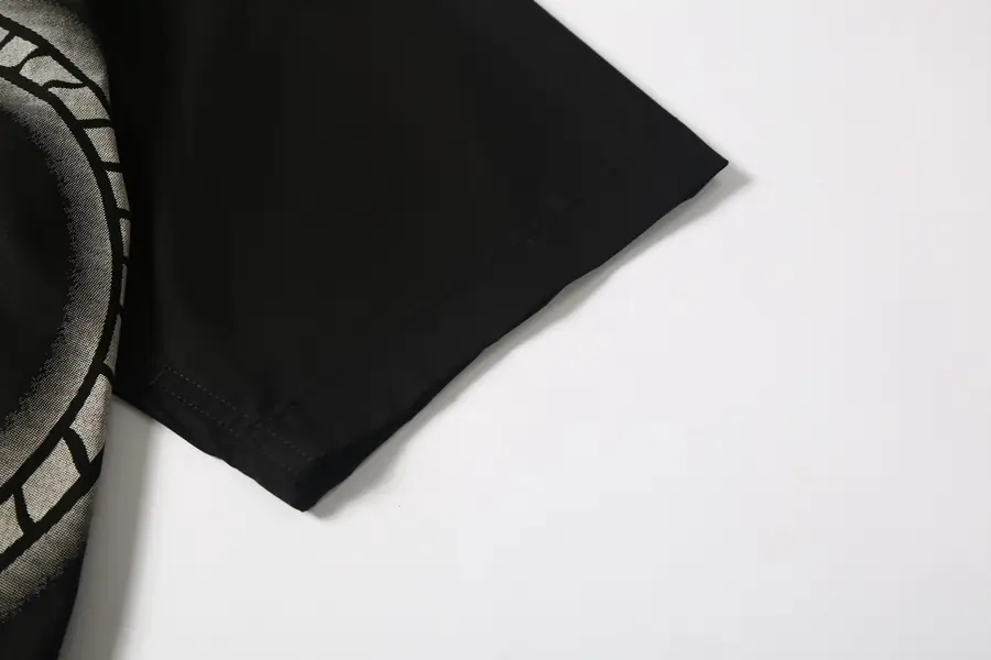 프라다 24SS 프린트 패치워크 셔츠 블랙