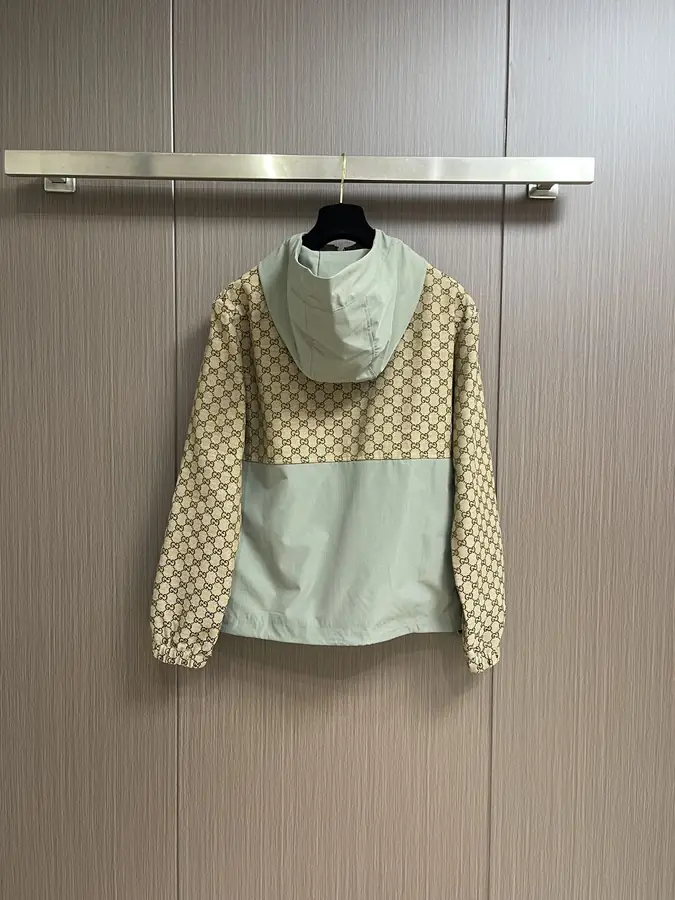 구찌 GG 코튼 캔버스 지퍼 재킷