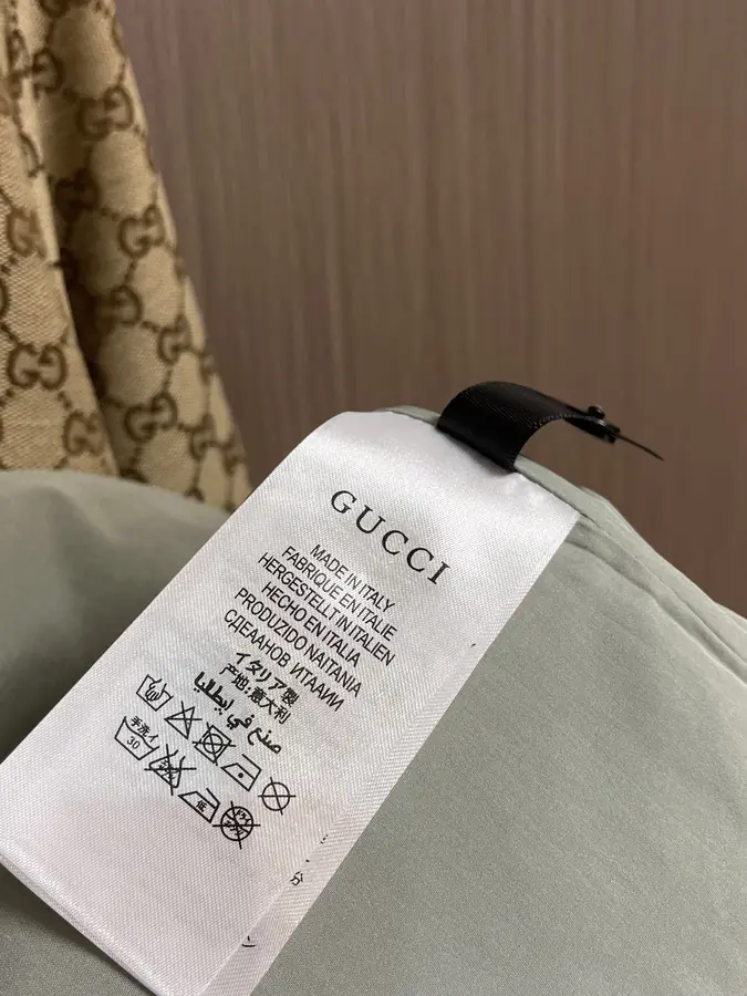 구찌 GG 코튼 캔버스 지퍼 재킷