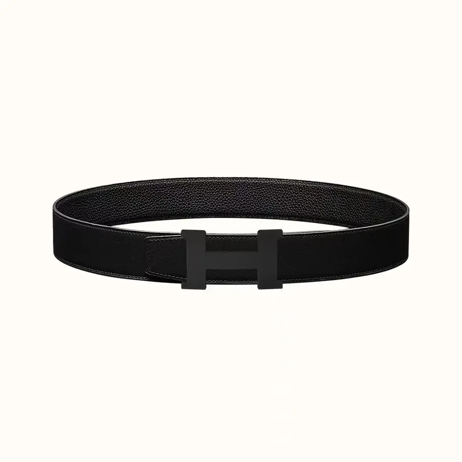 에르메스 콘스탄스 리버서블 블랙 벨트 38mm