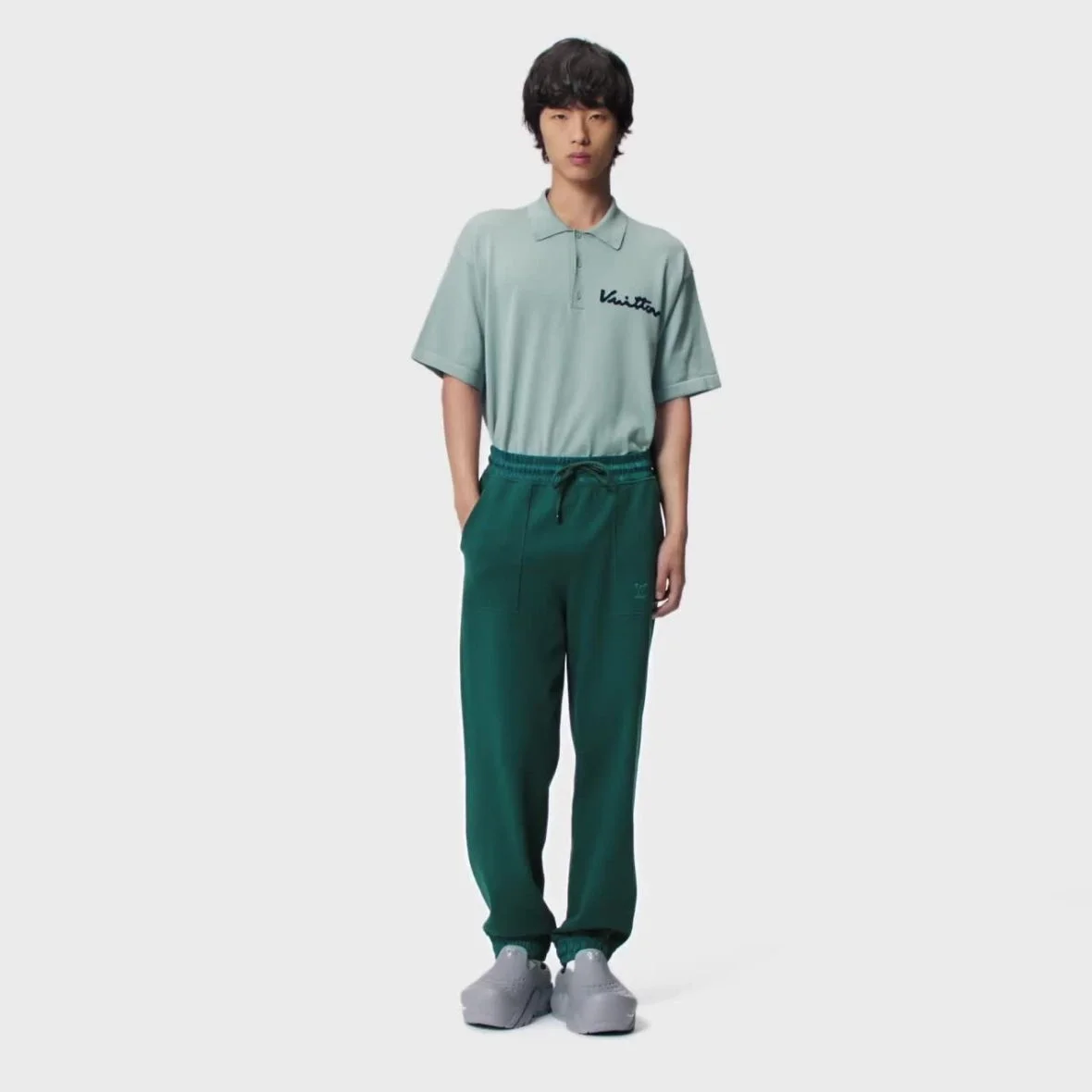 루이비통 코튼 조그팬츠 1AF722