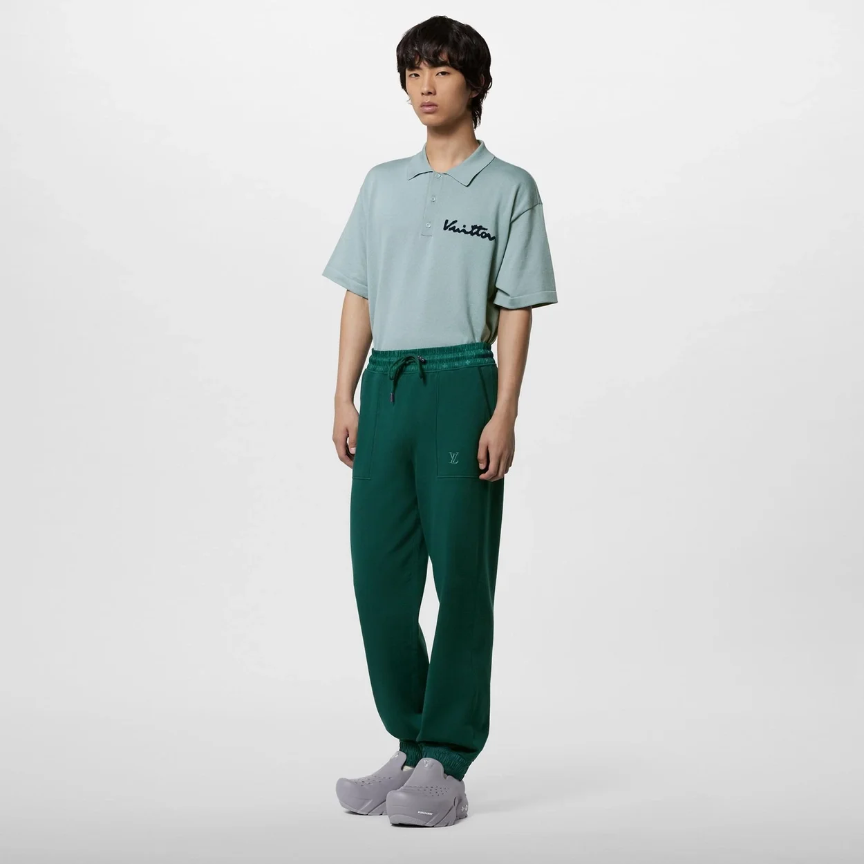 루이비통 코튼 조그팬츠 1AF722