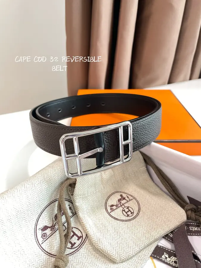 에르메스 카페 코드 32 리버서블 벨트 32mm