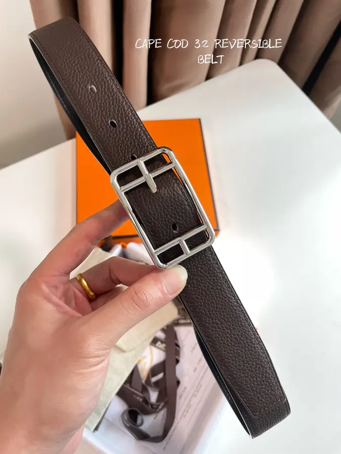 에르메스 카페 코드 32 리버서블 벨트 32mm