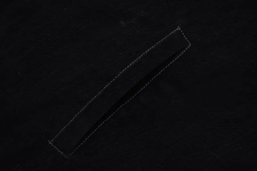 프라다 벨벳 데님 블루종 자켓 블랙