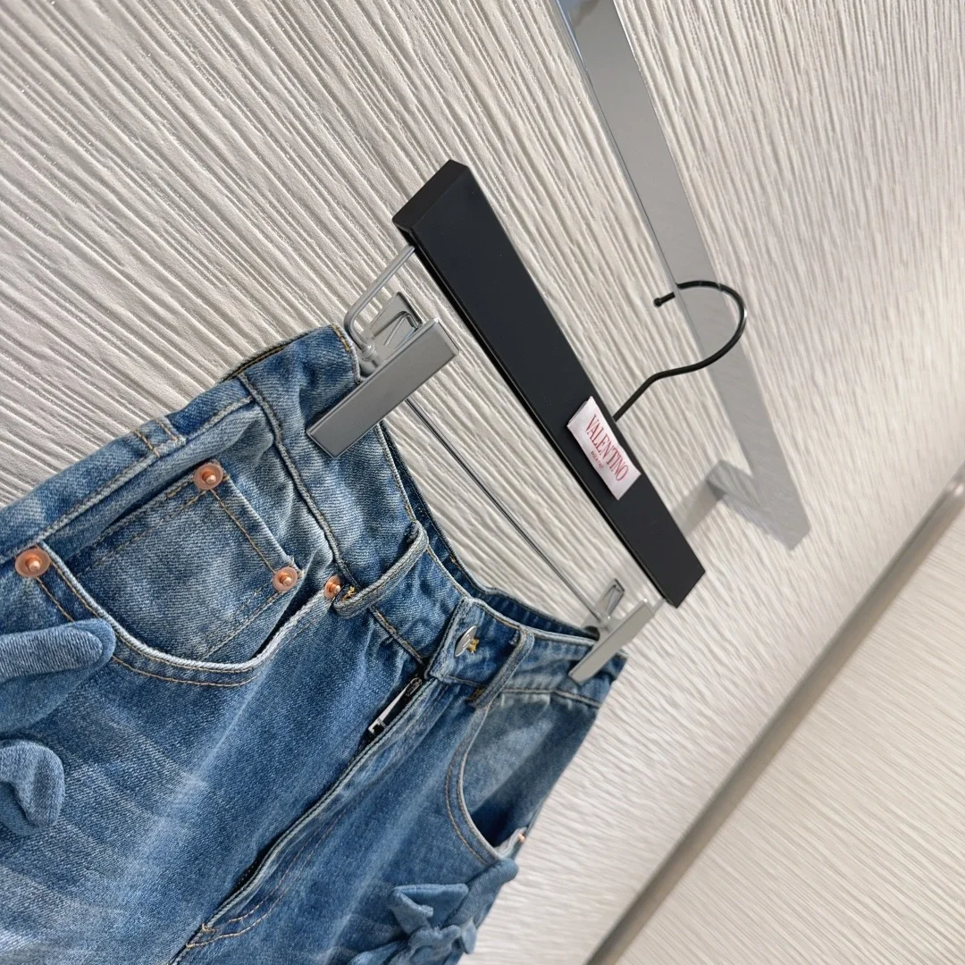 발렌티노 미디엄 블루 데님 쇼츠