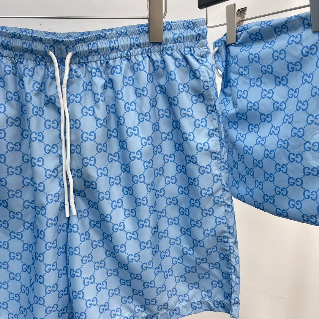 구찌 GG 프린트 나일론 스윔 쇼츠