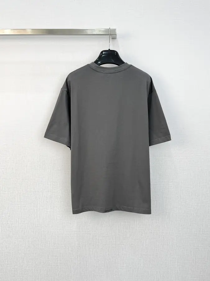남녀공용 웰던 토끼 프린트 반팔 티셔츠 (2color)