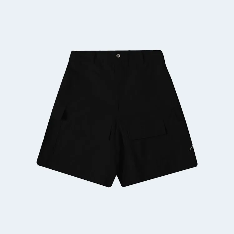 메종 마르지엘라 홀 워싱 포켓 쇼츠 블랙