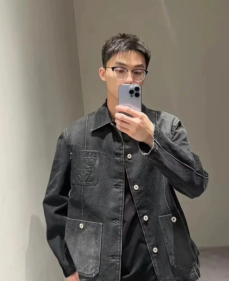 로에베 워크웨어 데님 자켓
