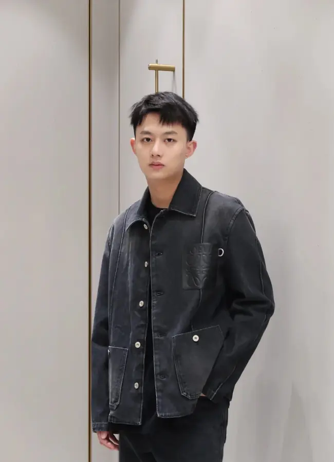 로에베 워크웨어 데님 자켓