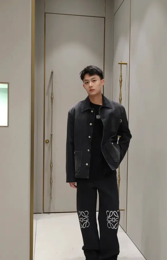 로에베 워크웨어 데님 자켓
