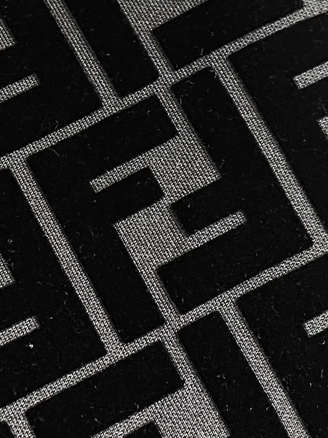 펜디 저지 스웨트셔츠 블루종 재킷