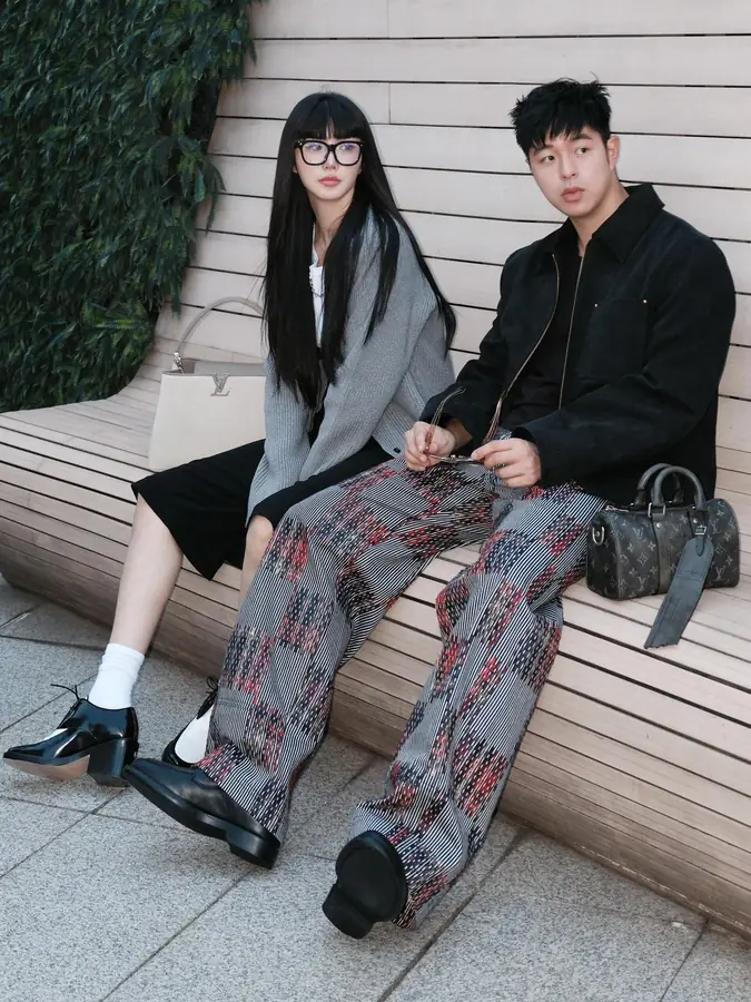 루이비통 다미에 워크웨어 코튼 블루종 1AFWJ0