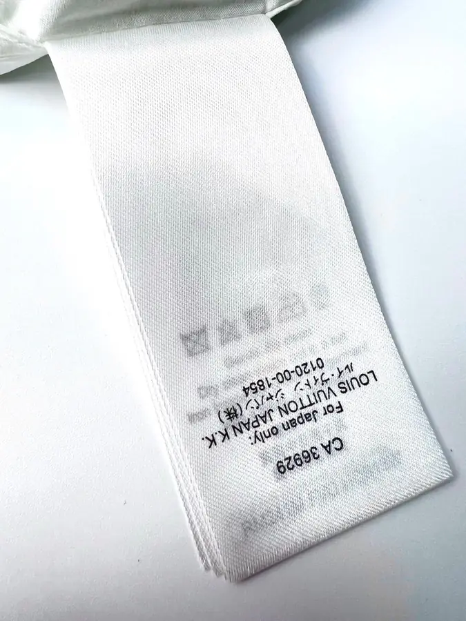 루이비통 롱 슬리브 프린티드 코튼 셔츠 1AFAVZ