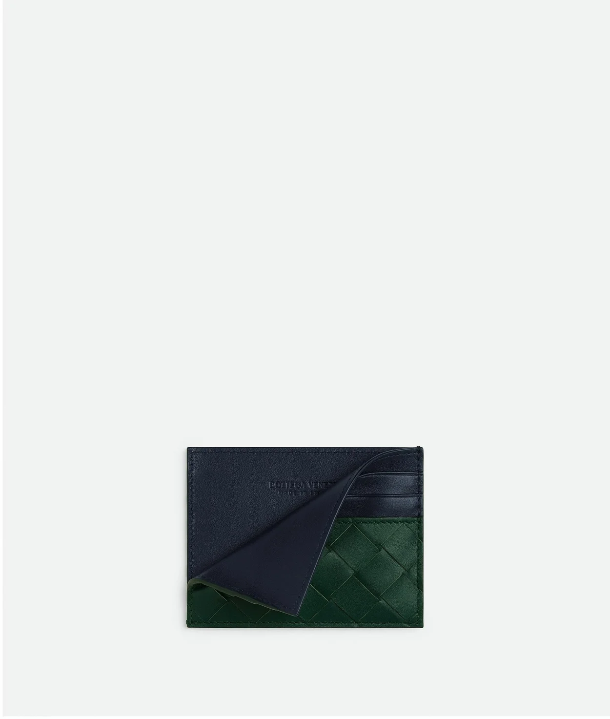 보테가 베네타 인트레치아토 투톤 카드지갑