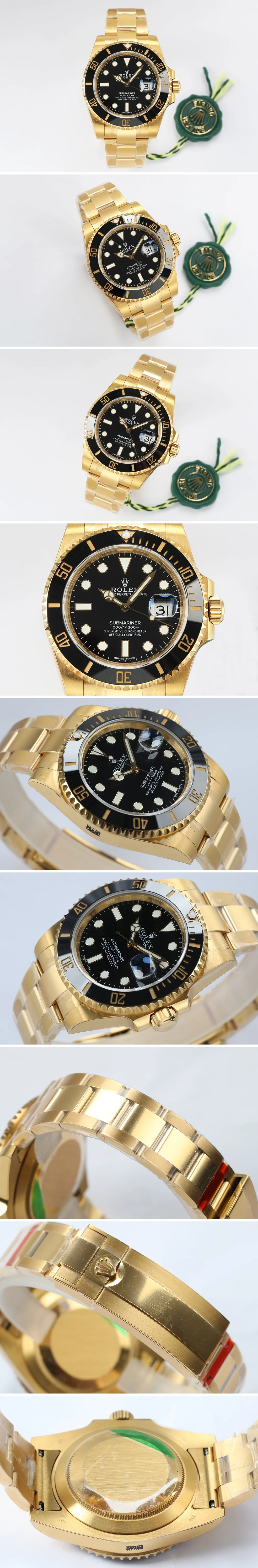 롤렉스 서브마리너 41mm 흑금장 상세 이미지 2