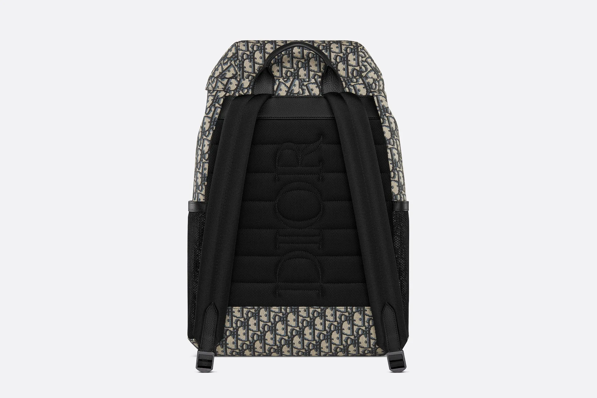 디올 Dior 8 플랩 베이지 오블리크 자카드 백팩 상세 이미지 4