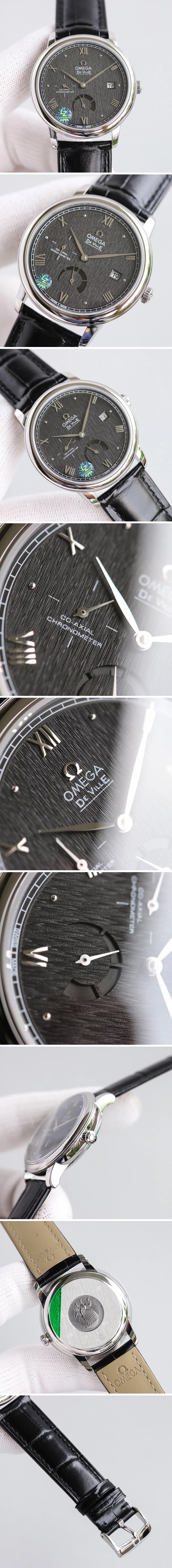 오메가 de ville 블랙 39mm 상세 이미지 3