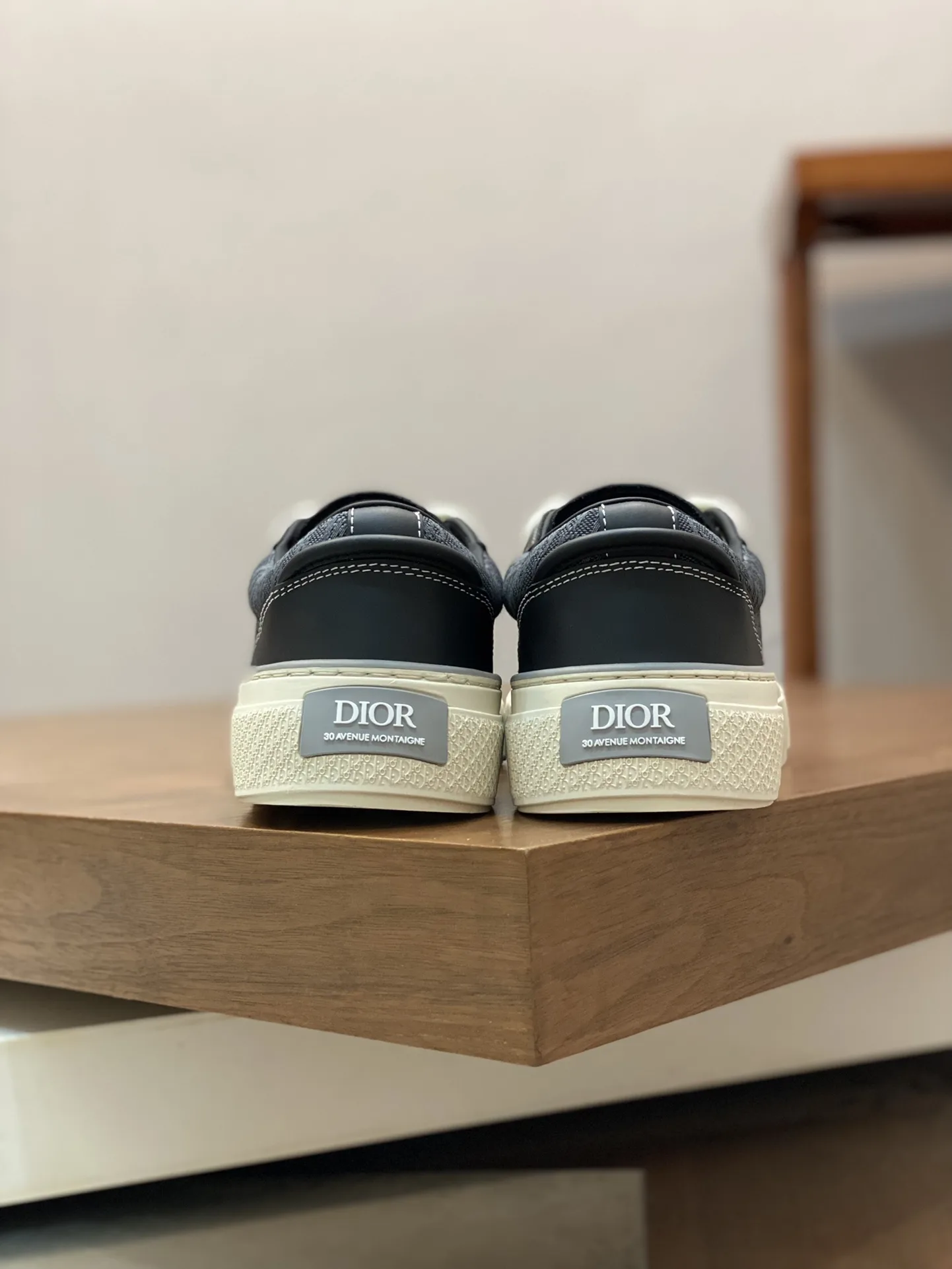 디올 B33 스니커즈 블랙 스무스 상세 이미지 5