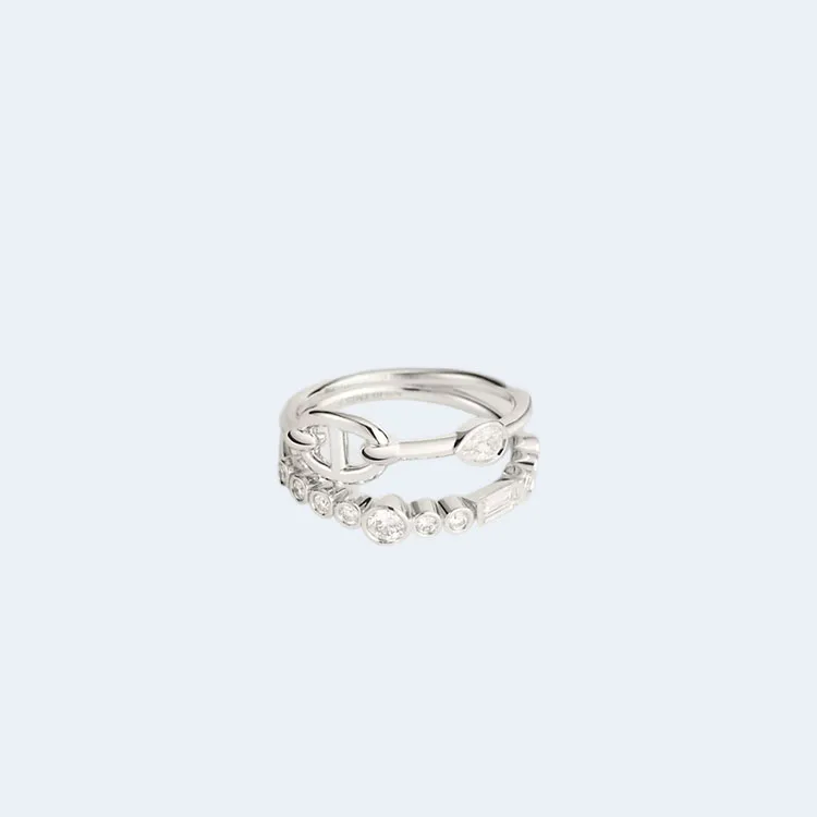 에르메스 Chaine d'ancre Chaos Fancy 링