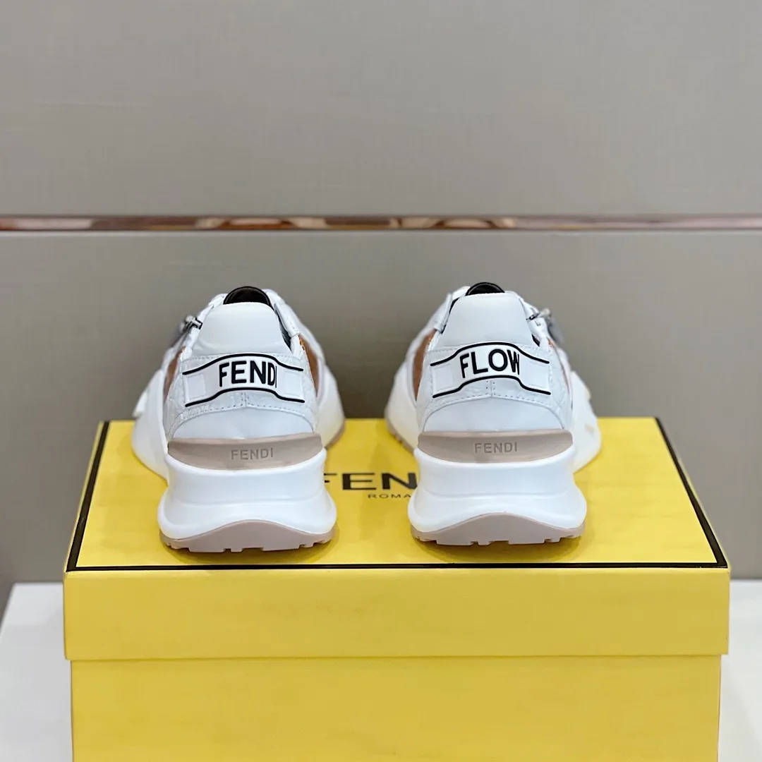 펜디 플로우 카이만 베이지 스니커즈 상세 이미지 5