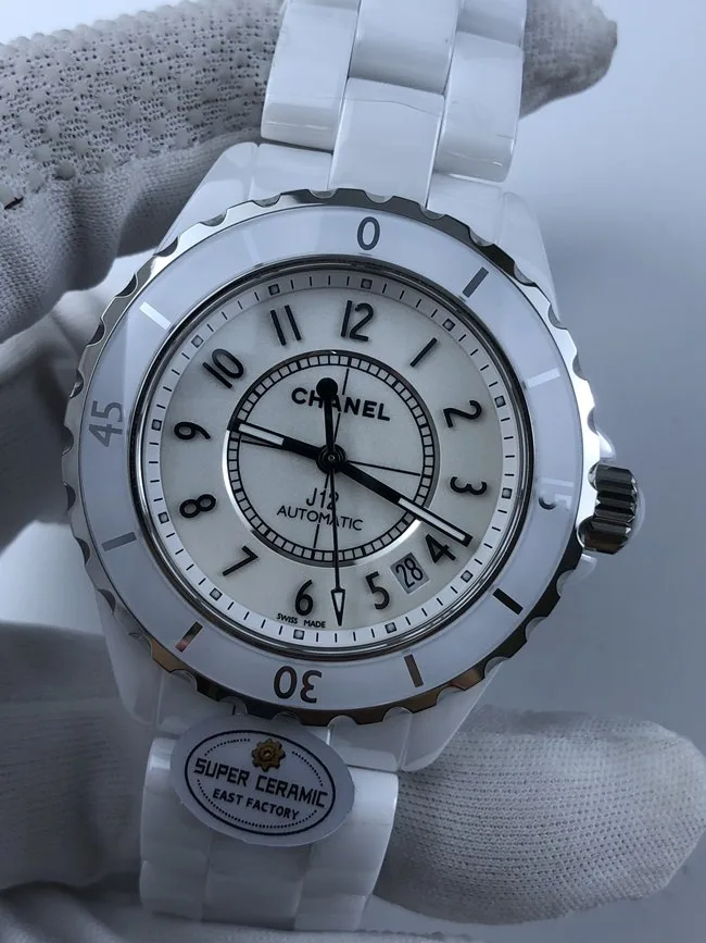 샤넬 화이트 세라믹 인덱스 33mm 상세 이미지 2