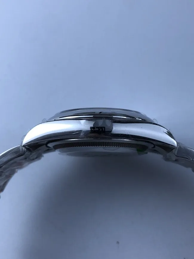 롤렉스 오이스터 퍼페츄얼 36mm 브라이트 블루 상세 이미지 6