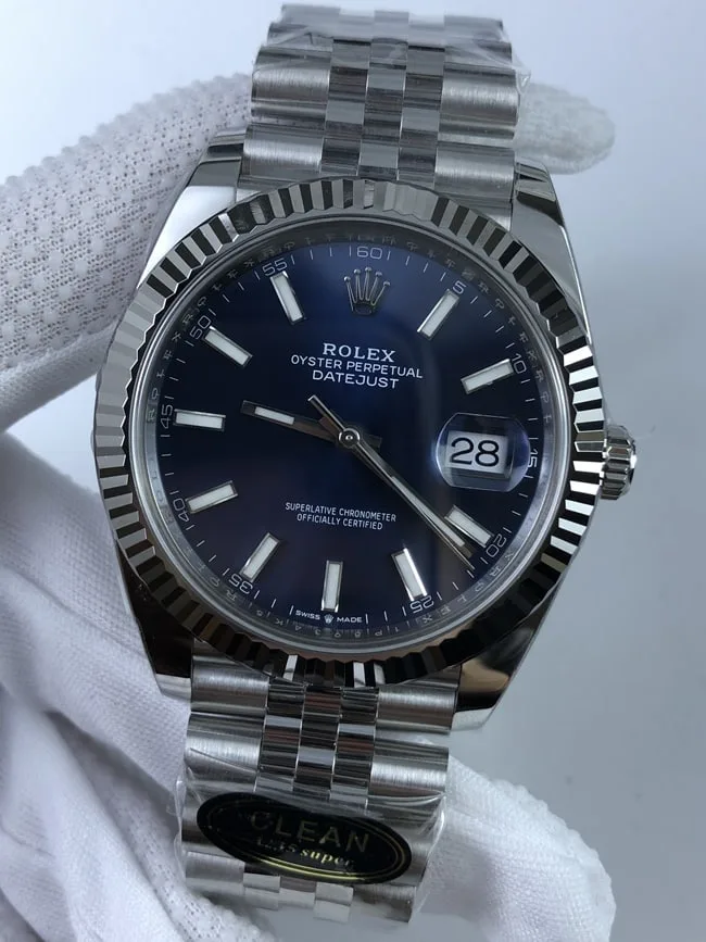 롤렉스 데이저스트 41mm 브라이트 블루 상세 이미지 2