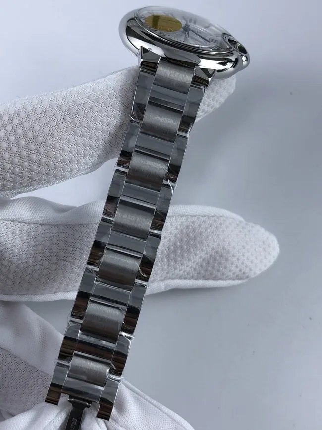 까르띠에 발롱블루 드 42mm 브레이슬릿 스틸 상세 이미지 6