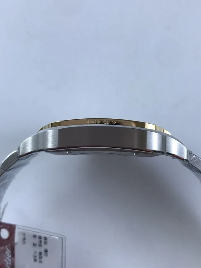 까르띠에 산토스 40mm 라지 옐로우 골드 상세 이미지 5