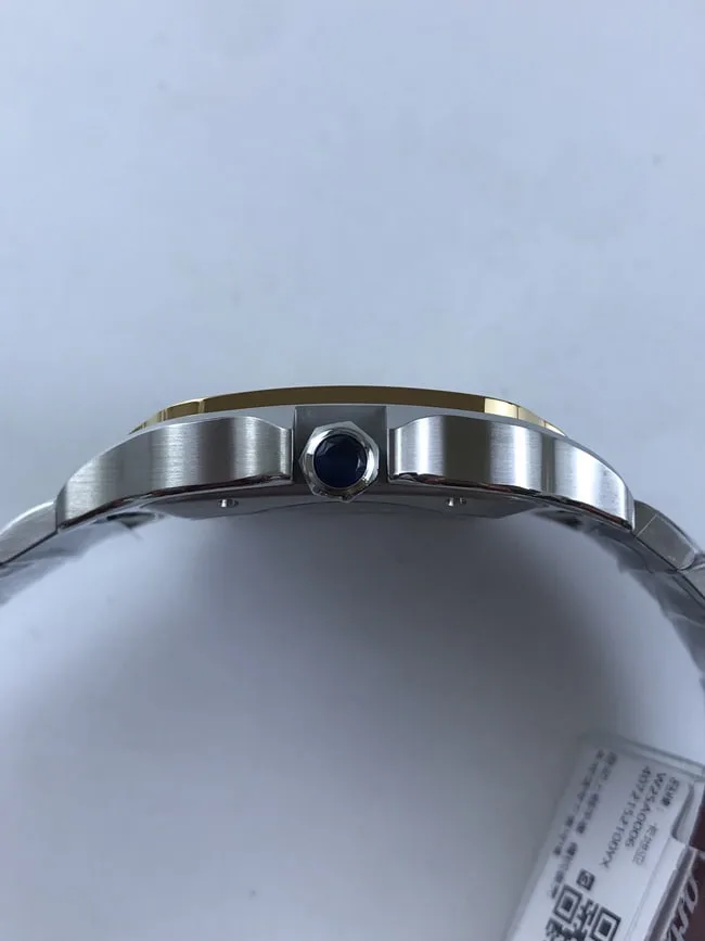 까르띠에 산토스 40mm 라지 옐로우 골드 상세 이미지 6